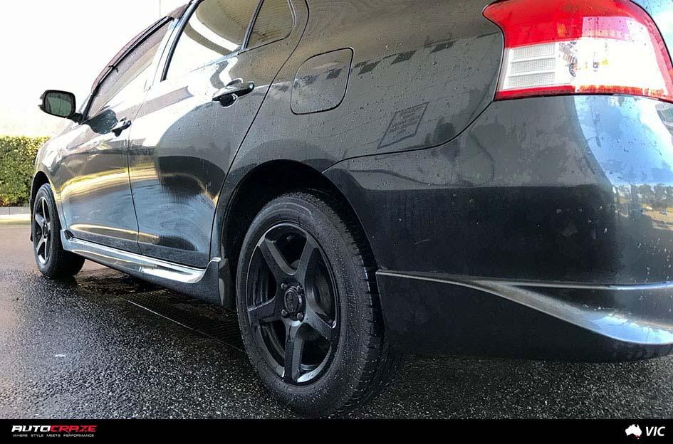 TOYOTA COROLLA C SPEC2 SATIN BLACK